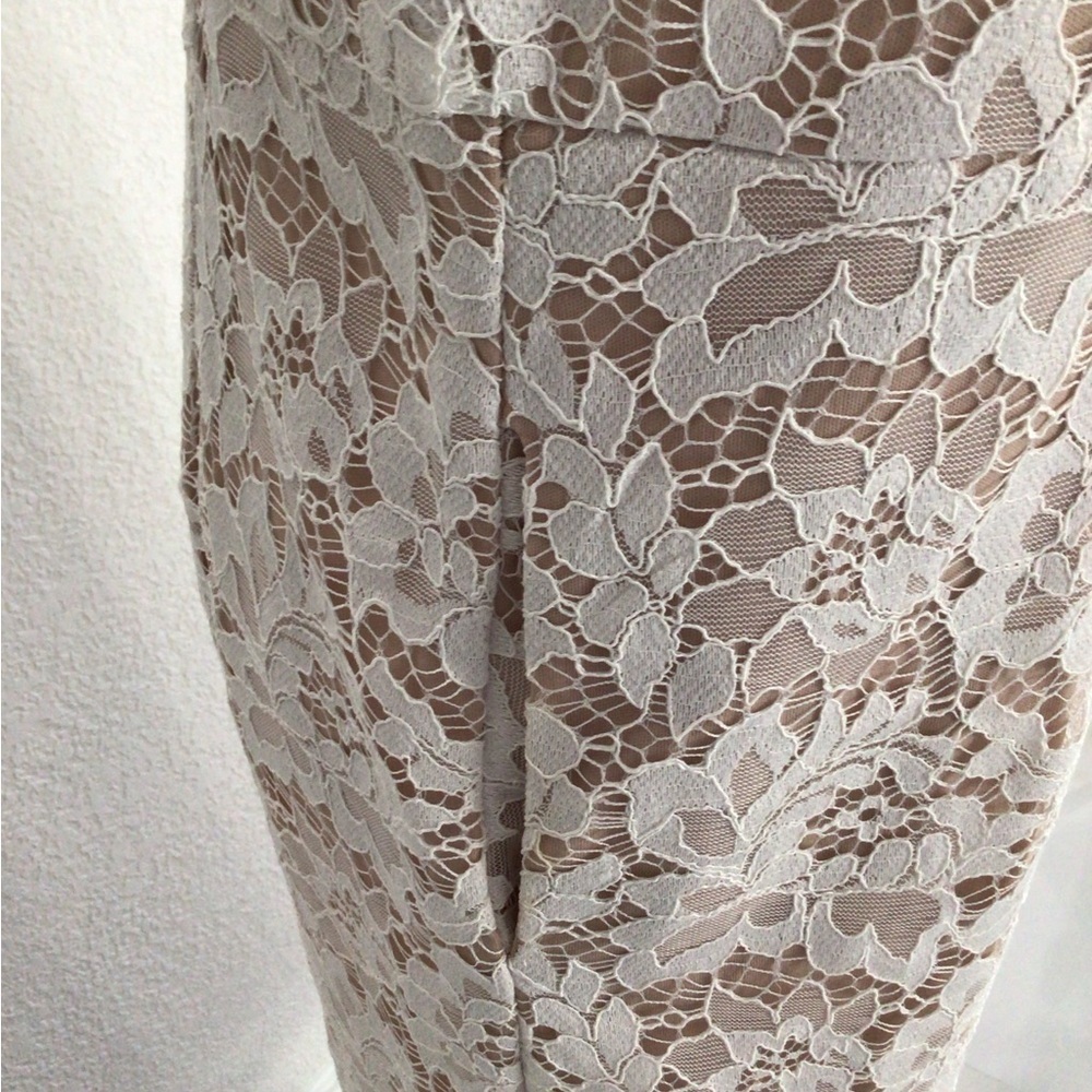 Julia Jordan Lace Wide Leg Jumpsuit - Picture 6 of 10
